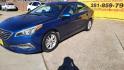 2015 Blue Hyundai Sonata ECO (5NPE24AF0FH) with an 1.6L L4 DOHC 16V engine, 7-Speed Automatic transmission, located at 16710 Clay Rd., Houston, TX, 77084, (281) 859-7900, 29.834864, -95.656166 - Photo#0